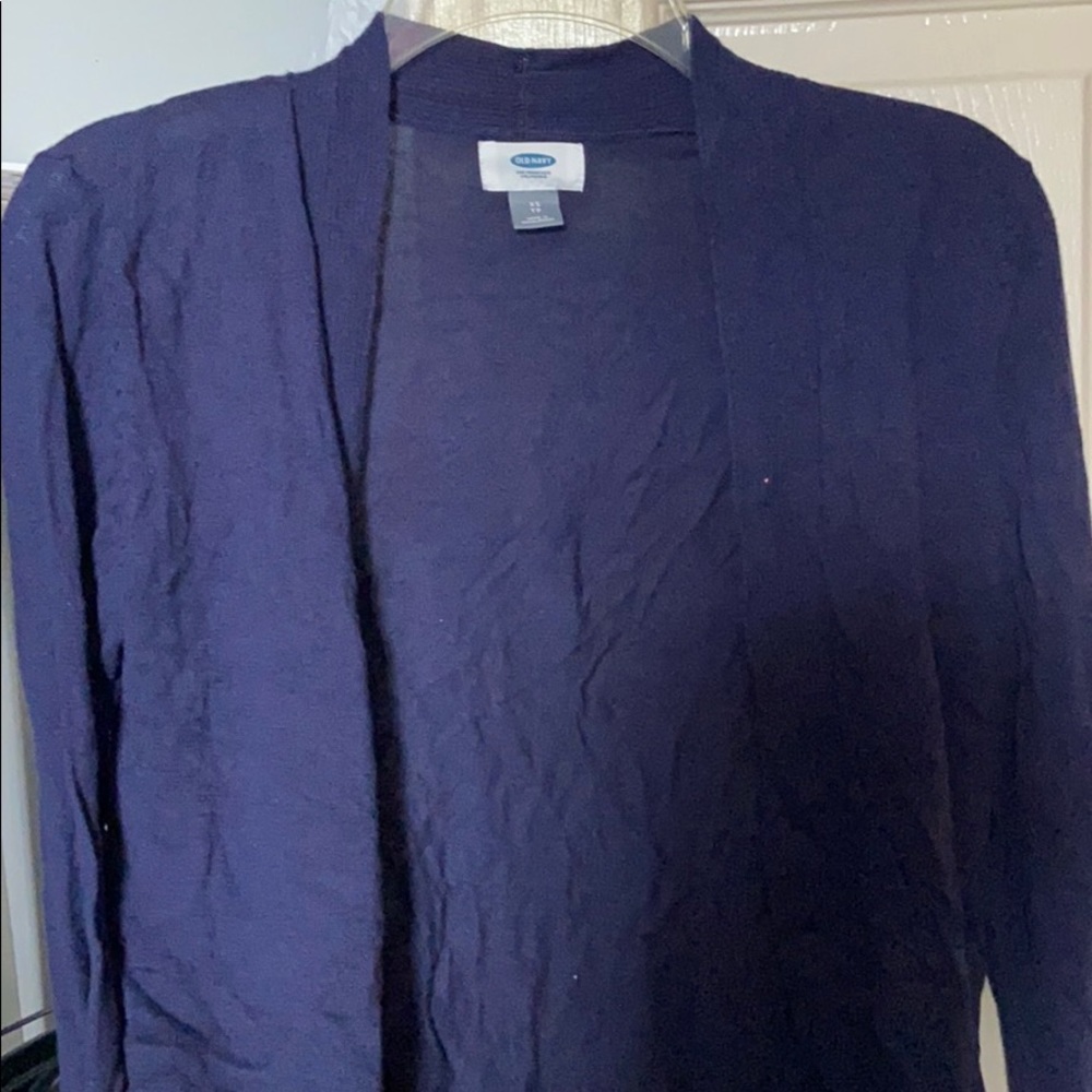 Old Navy Women’s Cardigan Size: XS Color Navy Blue